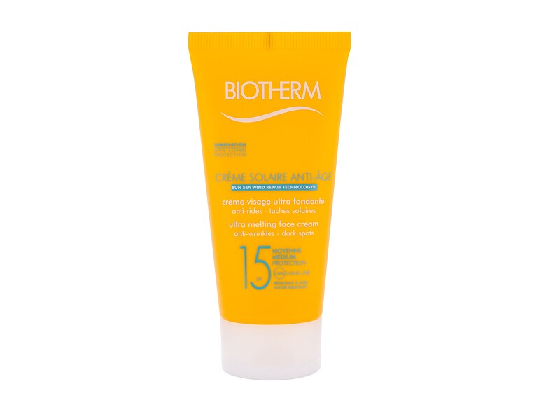 Sonnenschutz fürs Gesicht Biotherm Creme Solaire Anti-Age Face Cream SPF15 50 ml