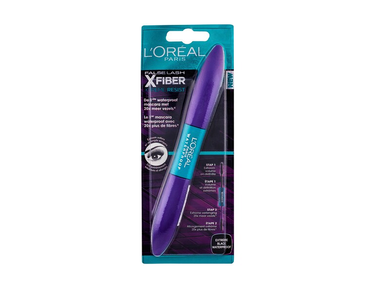 Mascara L'Oréal Paris False Lash Superstar X-Fiber  Wateproof 14,5 ml Black