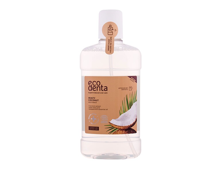 Collutorio Ecodenta Organic Minty Coconut 500 ml