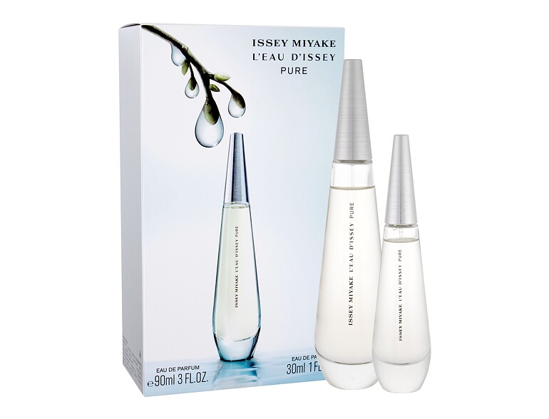 Eau de Parfum Issey Miyake L'Eau D'Issey Pure 90 ml Beschädigte Schachtel Sets