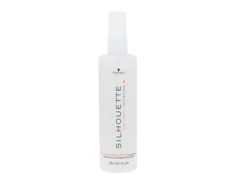 Für Haarvolumen  Schwarzkopf Professional Silhouette Styling & Care Lotion 200 ml Beschädigtes Flakon