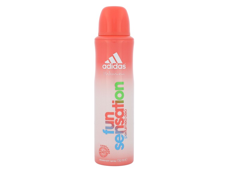 Déodorant Adidas Fun Sensation For Women 24h 150 ml flacon endommagé