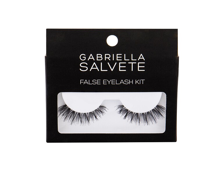 Falsche Wimpern Gabriella Salvete False Eyelash Kit 1 St. Black Beschädigte Schachtel Sets