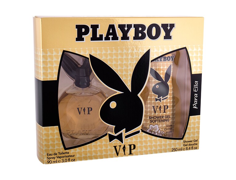 Eau de Toilette Playboy VIP For Her 90 ml scatola danneggiata Sets