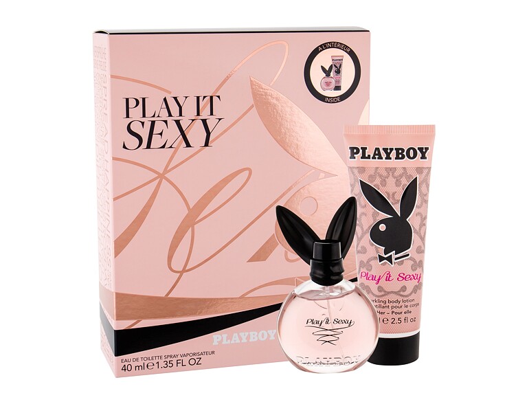 Eau de Toilette Playboy Play It Sexy 40 ml Beschädigte Schachtel Sets