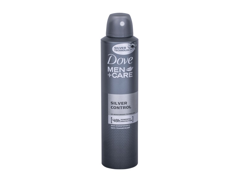 Antiperspirant Dove Men + Care Silver Control 48h 250 ml
