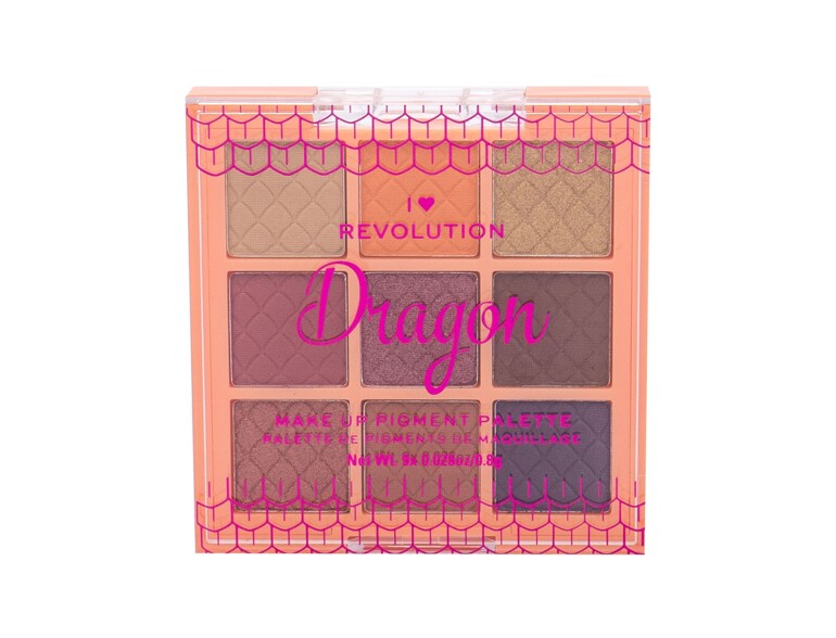 Lidschatten Makeup Revolution London I Heart Revolution Fantasy Makeup Pigment 7,2 g Dragon