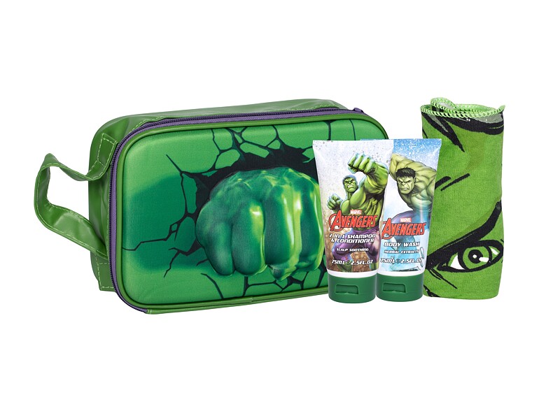 Duschgel Marvel Avengers Hulk 75 ml Beschädigte Verpackung Sets