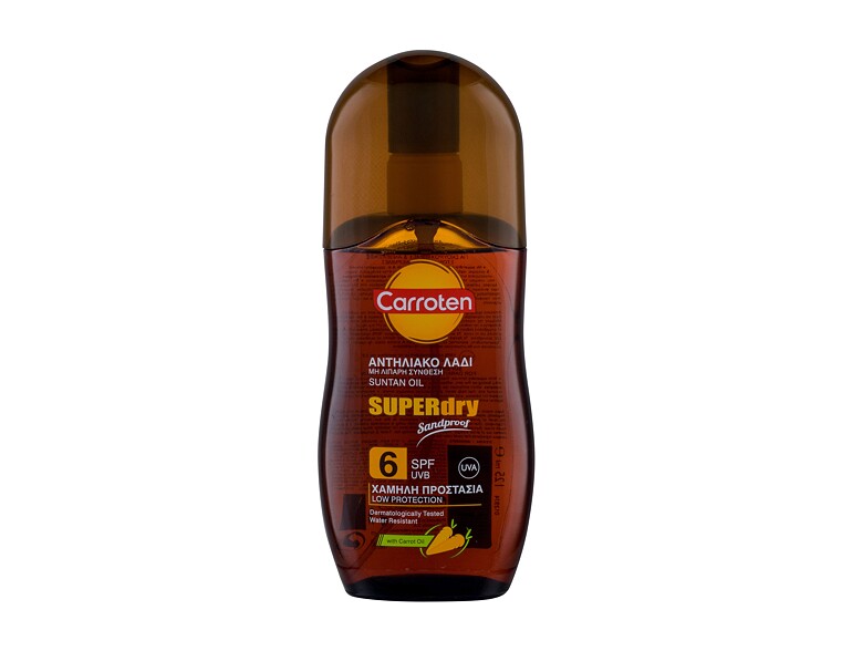 Soin solaire corps Carroten Superdry Suntan Oil SPF6 125 ml