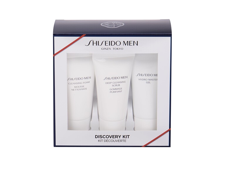 Gel per il viso Shiseido MEN Hydro Master Gel 30 ml scatola danneggiata Sets