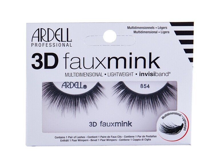 Faux cils Ardell 3D Faux Mink 854 1 St. Black