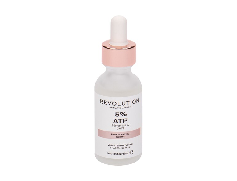 Siero per il viso Revolution Skincare Skincare 5% ATP 30 ml scatola danneggiata
