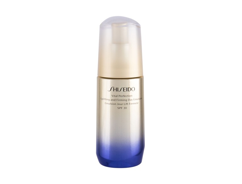 Siero per il viso Shiseido Vital Perfection Uplifting And Firming Emulsion SPF30 75 ml