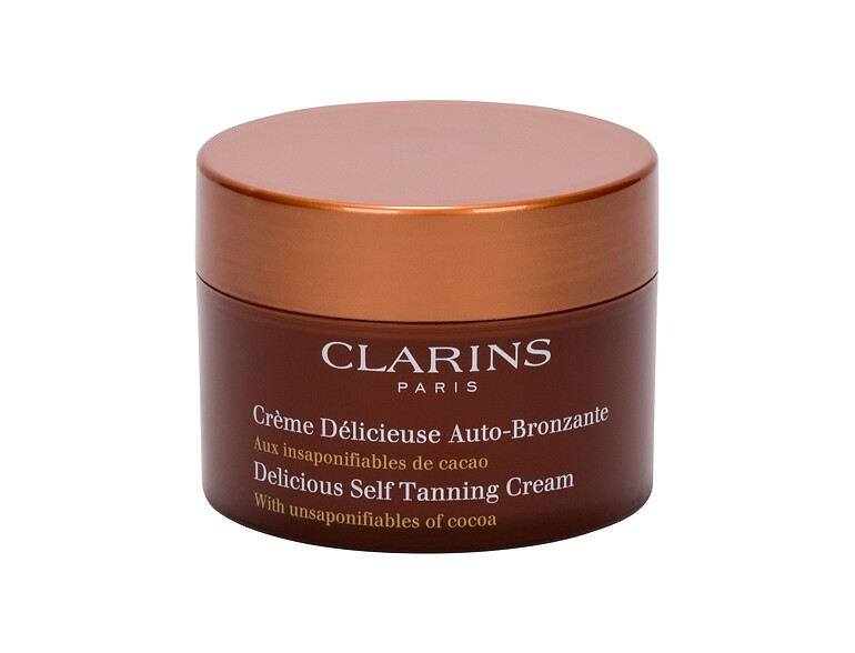 Prodotti autoabbronzanti Clarins Radiance-Plus Delicious Self Tanning 150 ml scatola danneggiata
