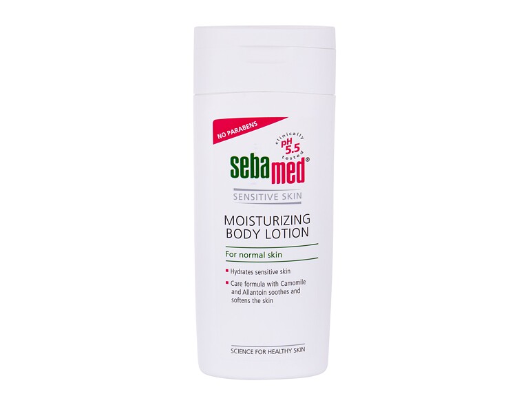 Körperlotion SebaMed Sensitive Skin Moisturizing 200 ml