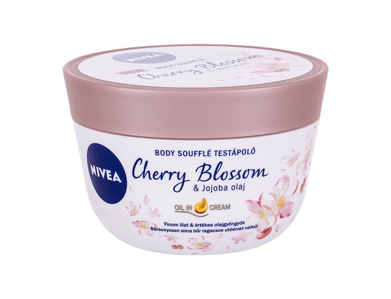 Körpercreme Nivea Body Soufflé Cherry Blossom & Jojoba Oil 200 ml