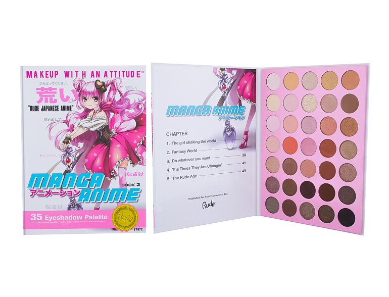 Lidschatten Rude Cosmetics Manga Anime 52,5 g