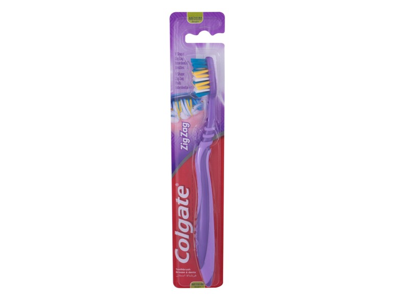 Zahnbürste Colgate ZigZag Medium 1 St. Beschädigte Verpackung