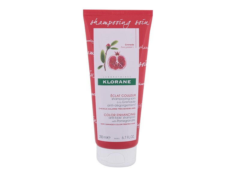 Shampooing Klorane Pomegranate Color Enhancing Anti-Fade 200 ml