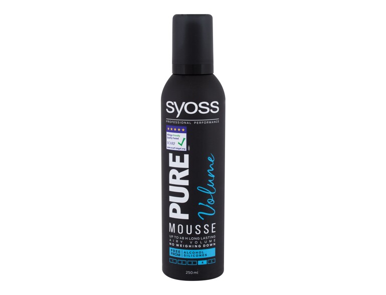 Spray et mousse Syoss Pure Volume 250 ml