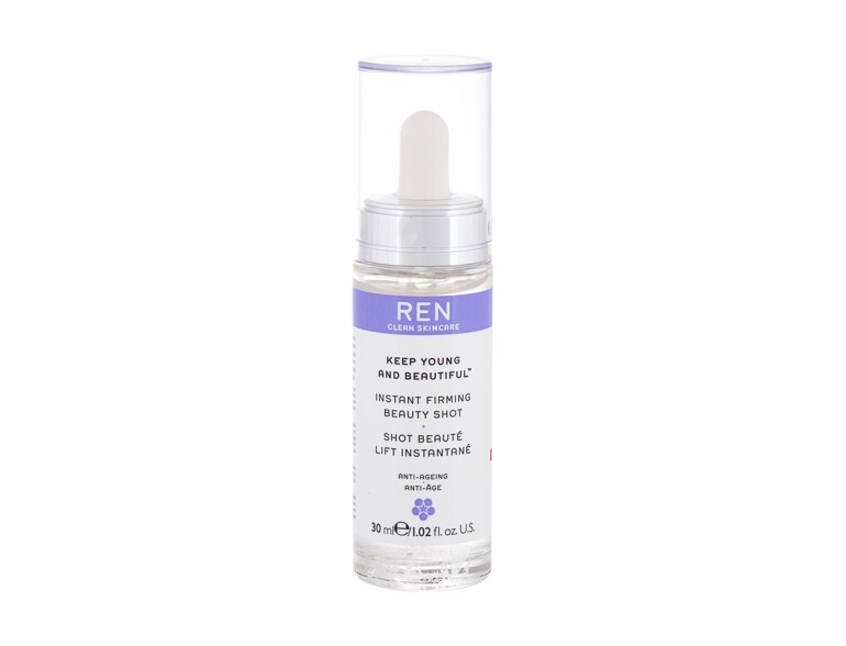 Gesichtsserum REN Clean Skincare Keep Young And Beautiful Instant Firming Beauty Shot 30 ml Tester