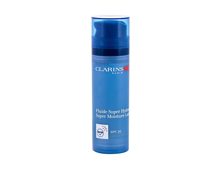 Gesichtsgel Clarins Men Super Moisture Lotion SPF20 50 ml Tester