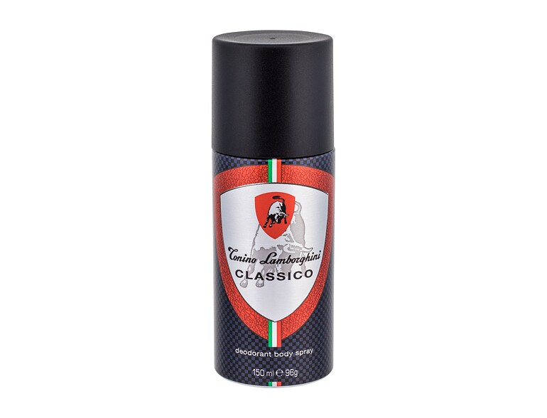 Déodorant Lamborghini Classico 150 ml flacon endommagé
