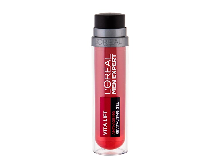 Gel per il viso L'Oréal Paris Men Expert Vita Lift Anti-Ageing 50 ml scatola danneggiata