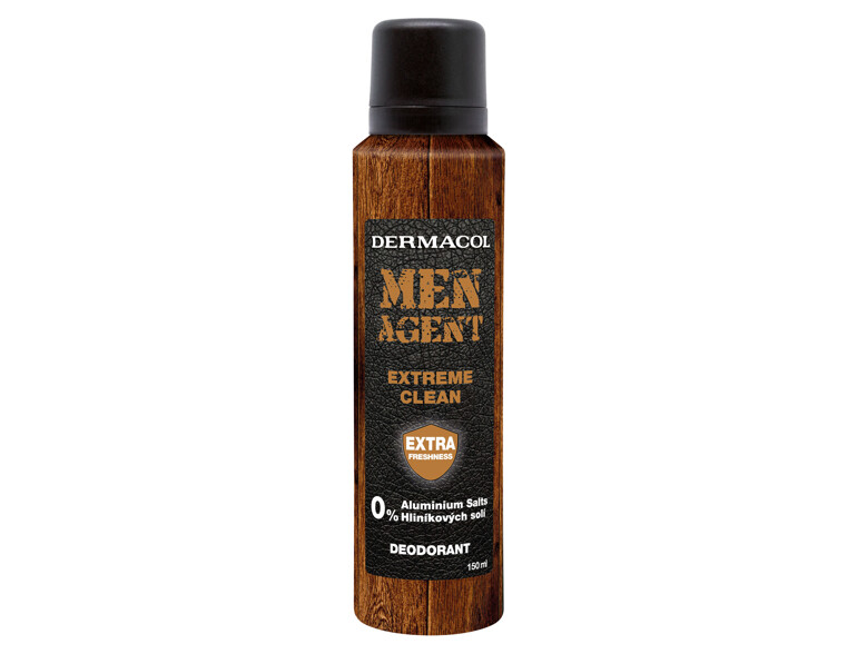Déodorant Dermacol Men Agent Extreme Clean 150 ml flacon endommagé