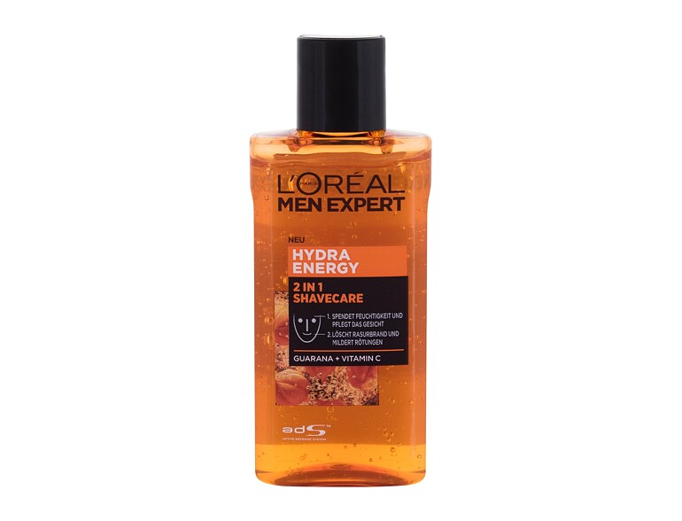 Gel de rasage L'Oréal Paris Men Expert Hydra Energy 2in1 125 ml