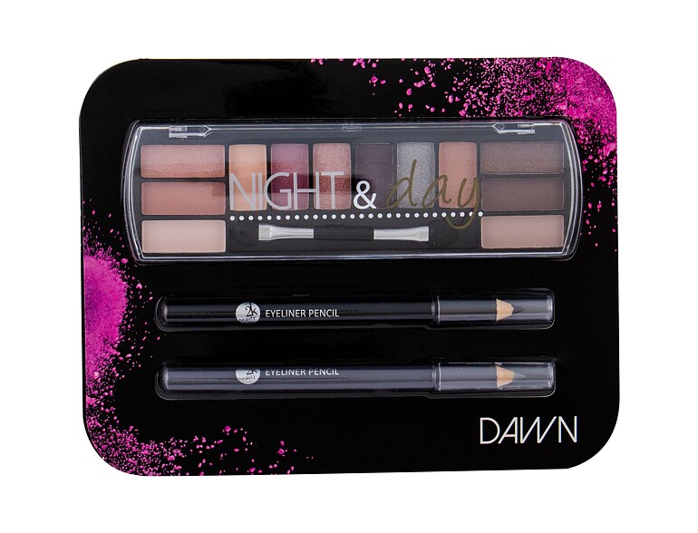 Lidschatten 2K Night & Day 8,16 g Dawn Beschädigte Verpackung Sets