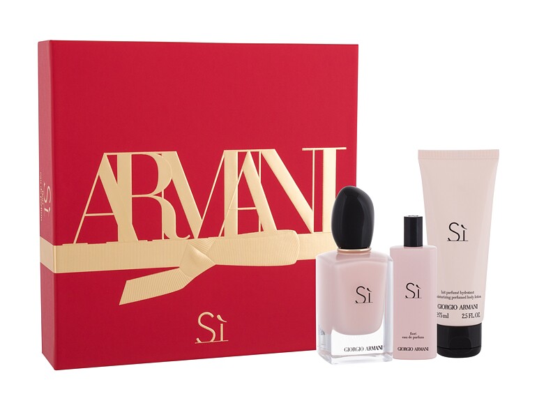 Eau de Parfum Giorgio Armani Sì Fiori 50 ml Beschädigte Schachtel Sets