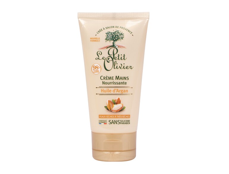 Crema per le mani Le Petit Olivier Argan Oil Nourishing 75 ml