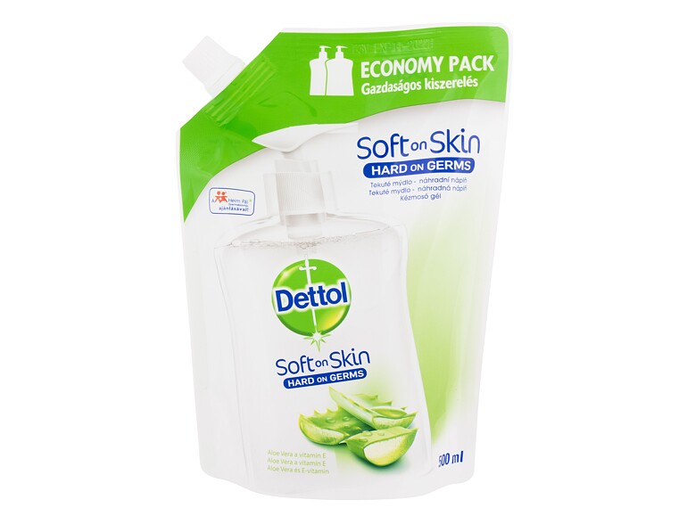 Flüssigseife Dettol Soft On Skin Aloe Vera Nachfüllung 500 ml