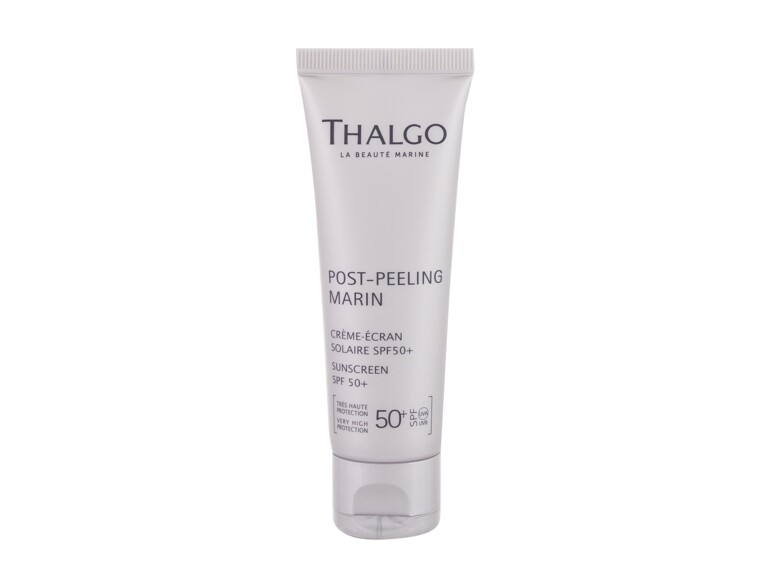 Sonnenschutz fürs Gesicht Thalgo Post-Peeling Marin Sunscreen SPF50+ 50 ml