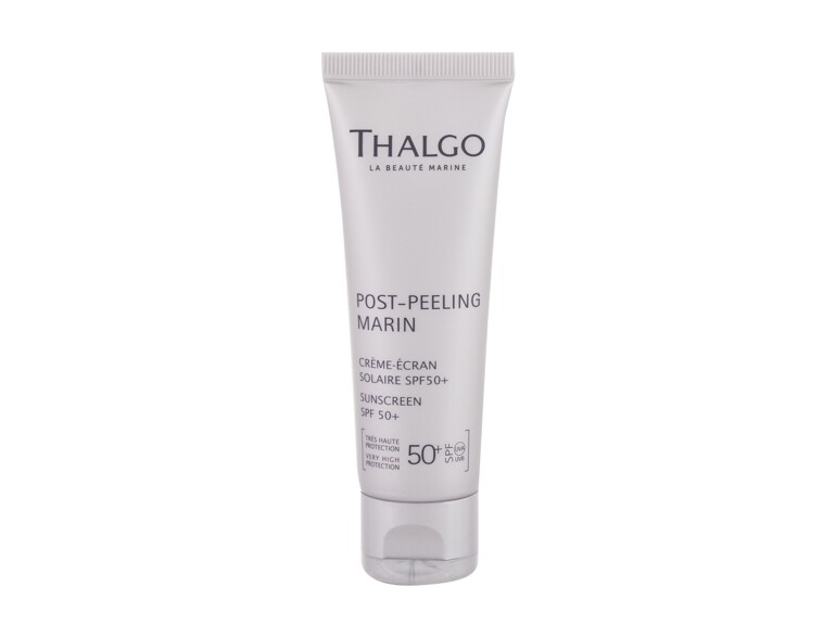 Soin solaire visage Thalgo Post-Peeling Marin Sunscreen SPF50+ 50 ml
