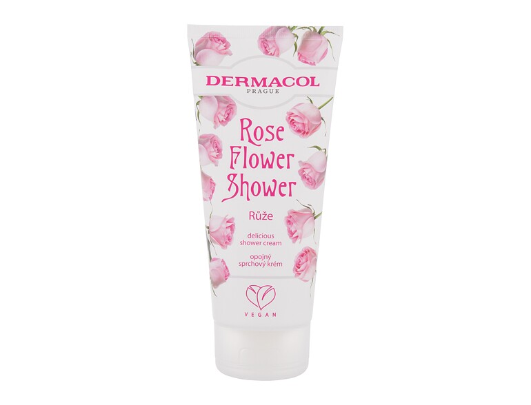 Crème de douche Dermacol Rose Flower Shower 200 ml