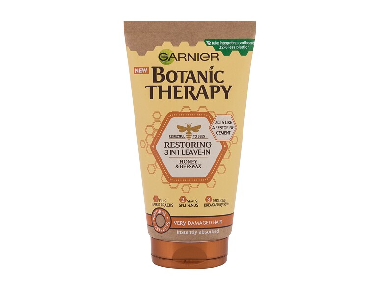 Pflege ohne Ausspülen Garnier Botanic Therapy Honey & Beeswax 3in1 Leave-In 150 ml