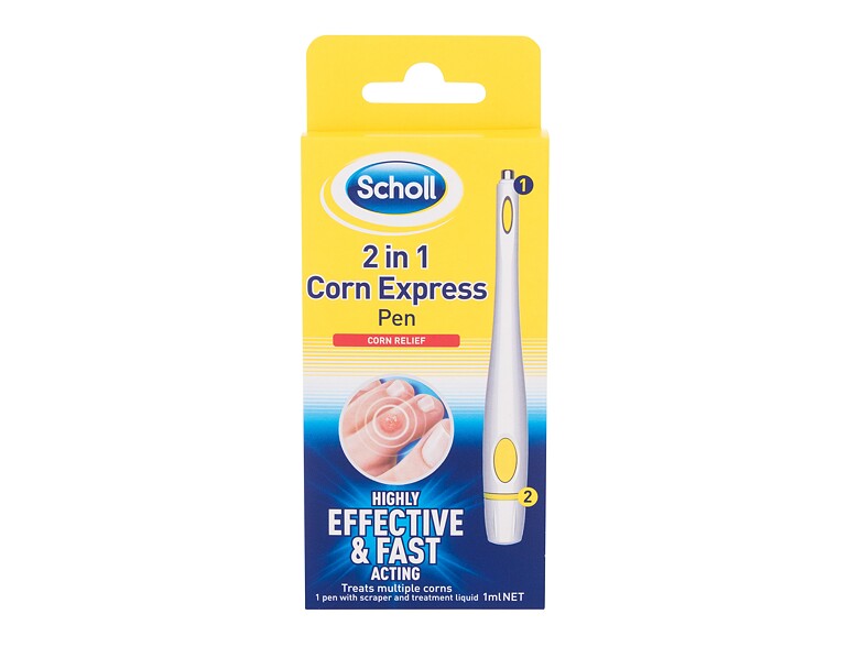 Pedicura Scholl Corn 2 in 1 Express Pen 1 ml scatola danneggiata