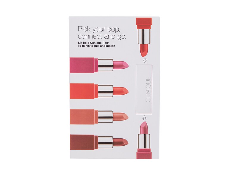 Lippenstift Clinique Clinique Pop Lip Colour + Primer 2,3 g Poppy Pop Sets