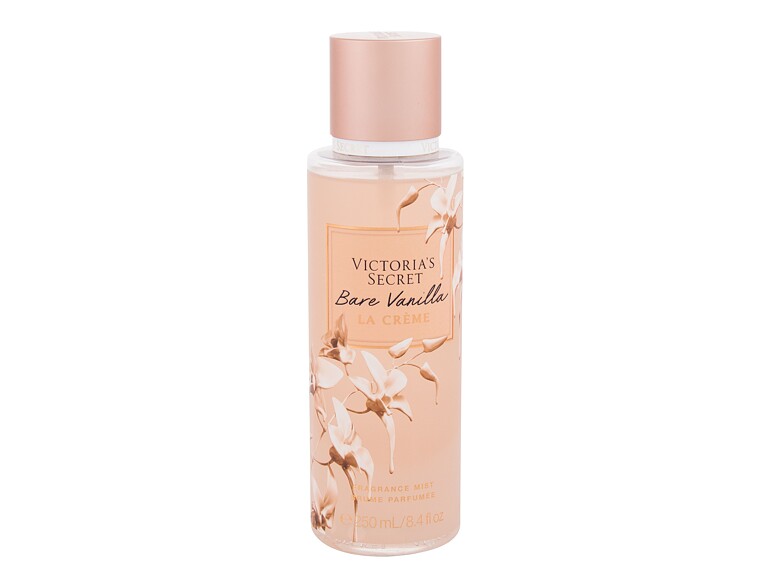 Spray corps Victoria´s Secret Bare Vanilla La Creme 250 ml flacon endommagé