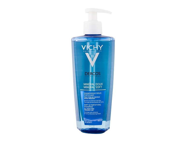 Shampooing Vichy Dercos Mineral Soft 400 ml flacon endommagé