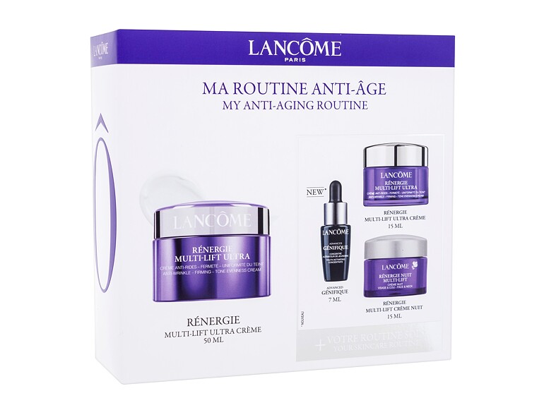 Crema giorno per il viso Lancôme Rénergie Multi-Lift My Anti-Aging Routine Kit 50 ml scatola dannegg