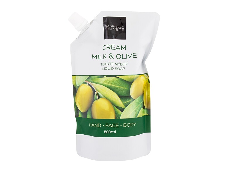 Flüssigseife Gabriella Salvete Liquid Soap 500 ml Milk & Olive Beschädigte Verpackung