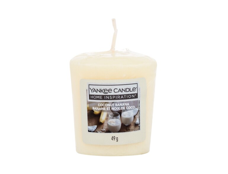 Bougie parfumée Yankee Candle Home Inspiration Coconut Banana 49 g
