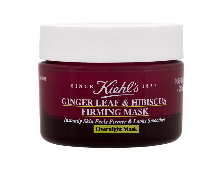 Maschera per il viso Kiehl´s Ginger Leaf & Hibiscus Firming Mask 28 ml