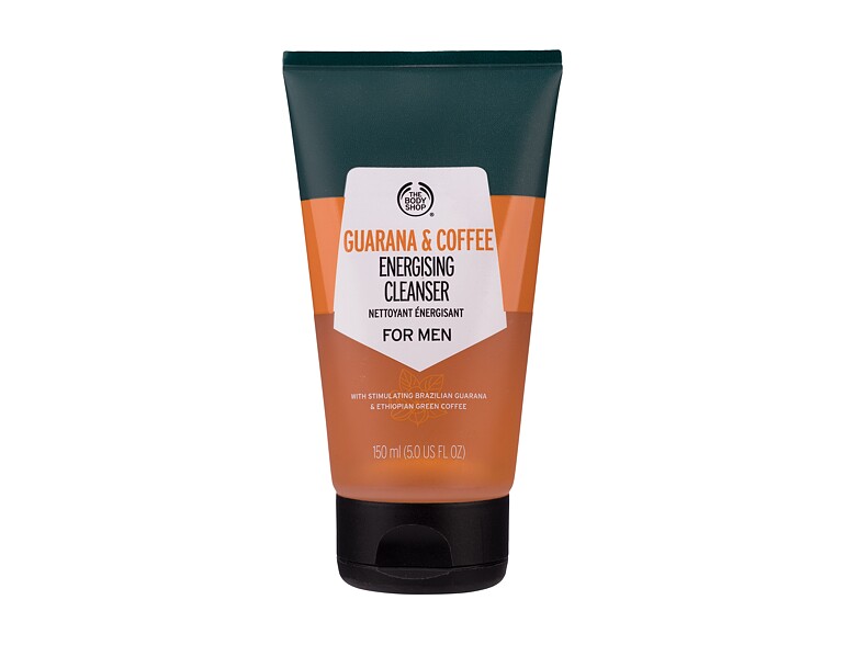 Reinigungsgel The Body Shop Guarana & Coffee Energising Cleanser 150 ml