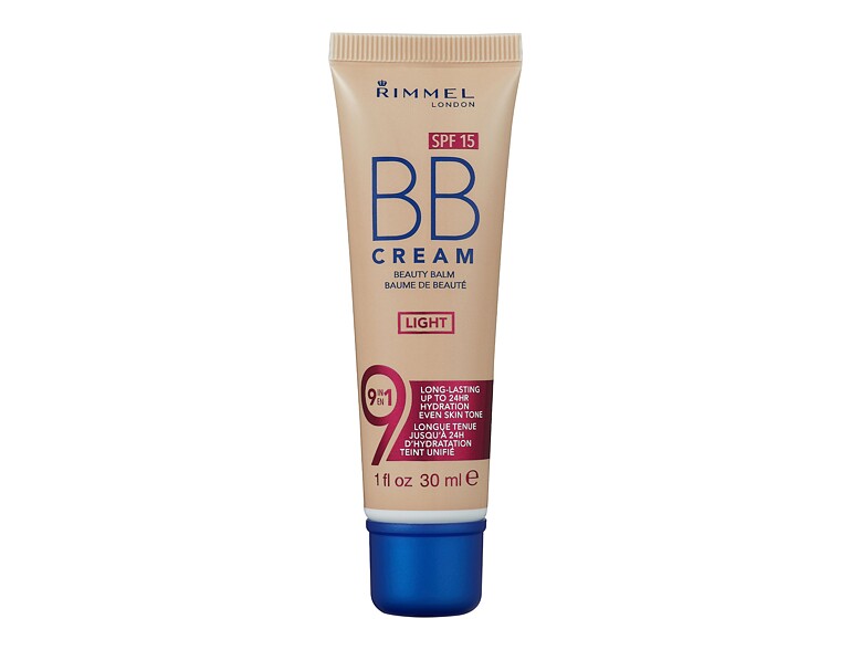 BB crème Rimmel London BB Cream 9in1 SPF15 30 ml Light