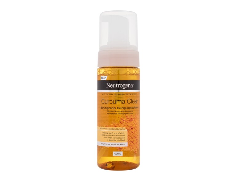 Reinigungsschaum Neutrogena Curcuma Clear Cleansing Mousse 150 ml