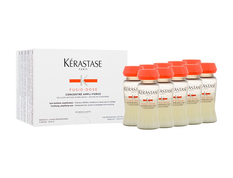 Haarserum Kérastase Fusio-Dose Concentré Ampli-Force 120 ml Beschädigte Schachtel Sets